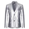 Completo Casual Color Oro da Uomo con Tessuto in Cotone Impermeabile per Eventi in Discoteca