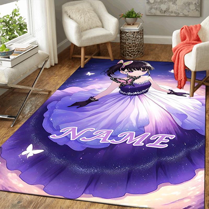 Custom 1Pc Christmas Spirit Art Rug Office Carpet Indoor Outdoor Entrance Doormat Nonslip Soft And Comfortable Living Room D291524