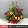 Luxury White Rose Artificial Flower Wedding Table Centerpiece Flowers Backdrop Wall Arches Decor Party Stage Floral Backdrop