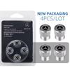 4pcs/set Wheel Tire Valve Stem Cap Dust Cover for Benz AMG W205 W222 W211 W212 W213 W201 W210 W124 W126 W140 Interior Mouldings RX7