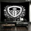 Leeds United Football Club Wall Tapestry Aesthetic Wall Hanging Printed Fabric Blanket Decorative Tapestries for Bedroom Living Room Home Decor