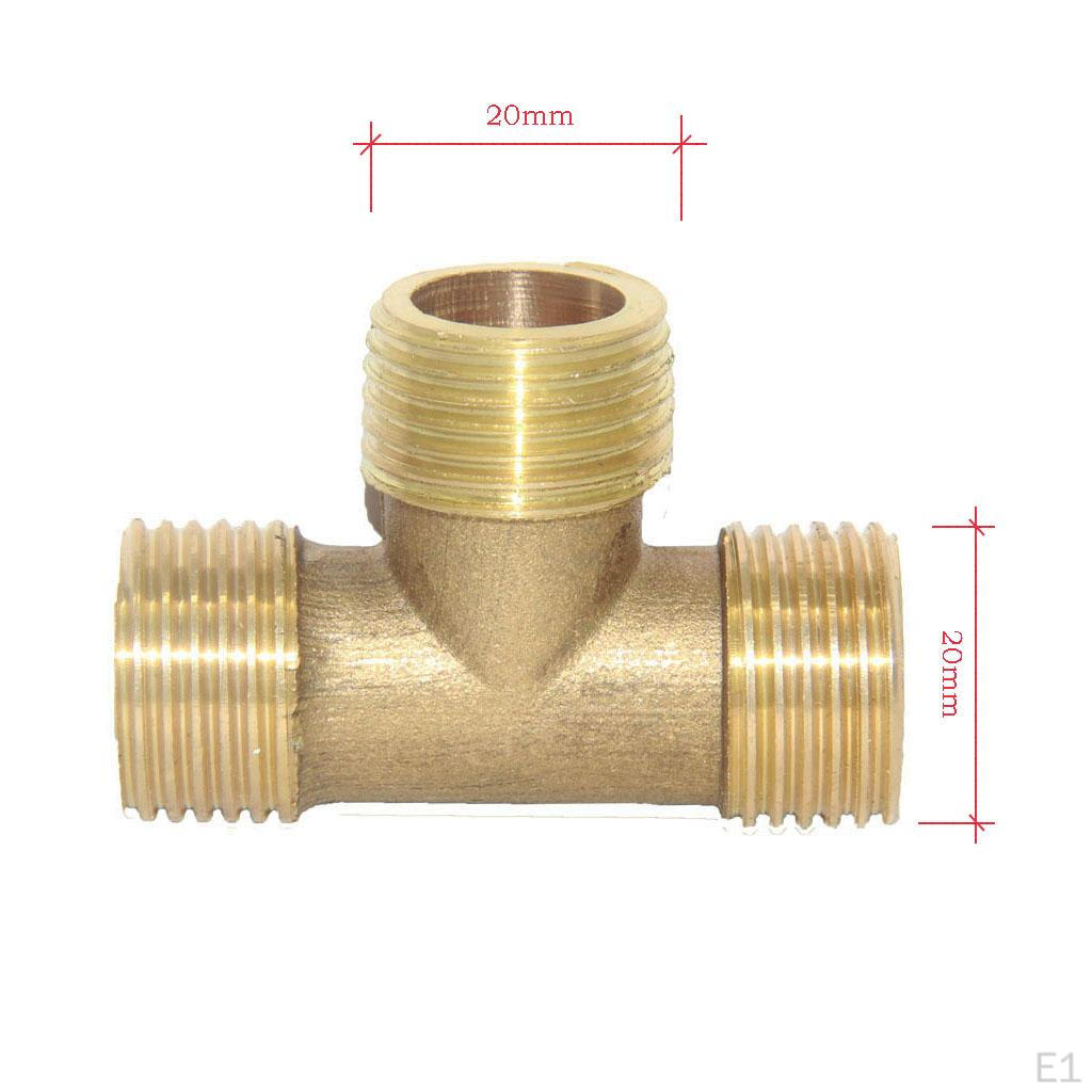 1/2 '' Brass Thread Fitting Coupler Plug DN15