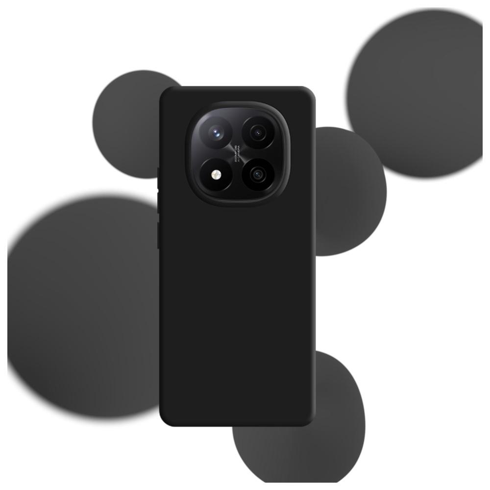 Hülle für Xiaomi Redmi Note 14 Pro 3MK Silikon Schwarz