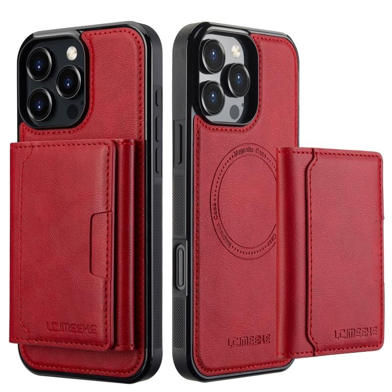 

Magnetic Wireless Charging Leather Phone Case For iPhone 17 Air 16E 16 Pro Max 15 Plus 14 13 12 11 XS XR X Flip Wallet Cover Bag iPhone XS Max