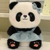 Good Quality Cartoon Panda Plush Toys Cute Elegant Cozy Panda Doll Wearing Princess Dress Sweater Kids Gift Multiple Styles