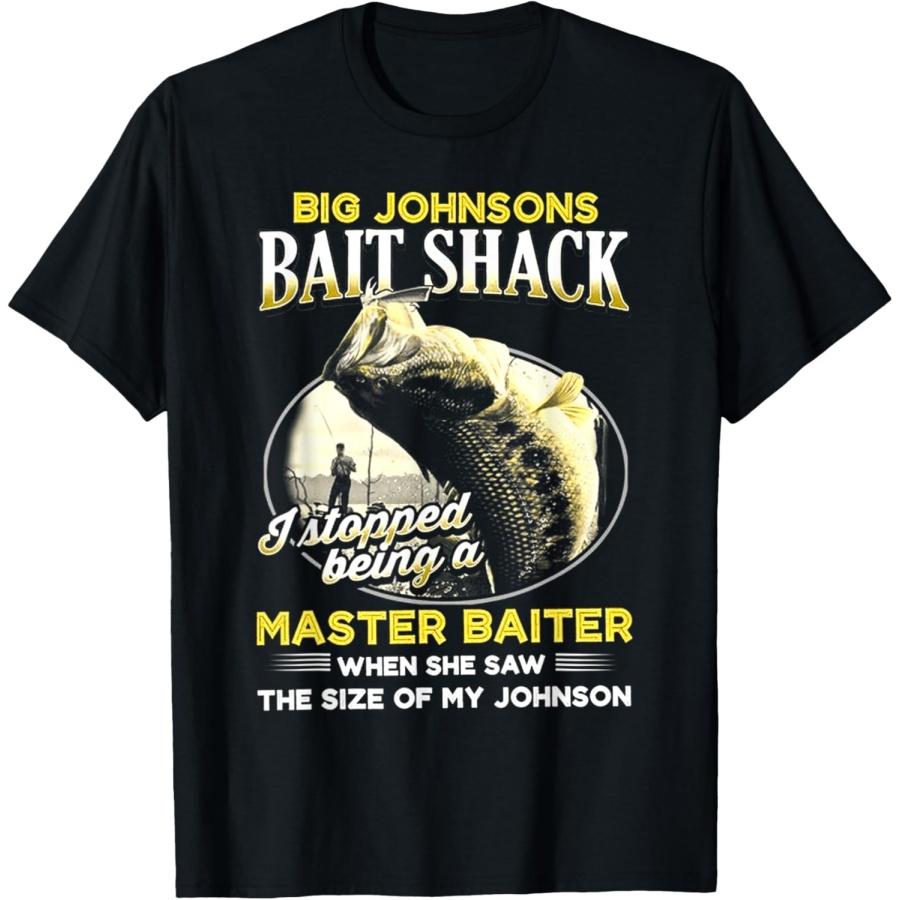 Забавная футболка Big Johnsons Bait Shack S