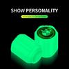 4pcs Car Tyre Valve Stem Luminous Caps Fluorescent Decor For BMW M Performance E36 E60 E90 X2 X1 X3 X5 E46 E39 E70 M3 M5 M6