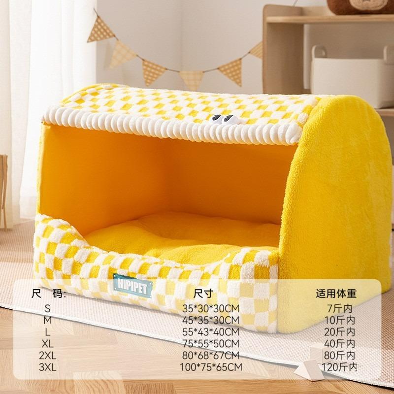 Autumn and Winter Dog Sleep Drawer Kennel Golden Retriever Big Dog Bed Deep Sleep Cat Nest Four Seasons Pet Nest