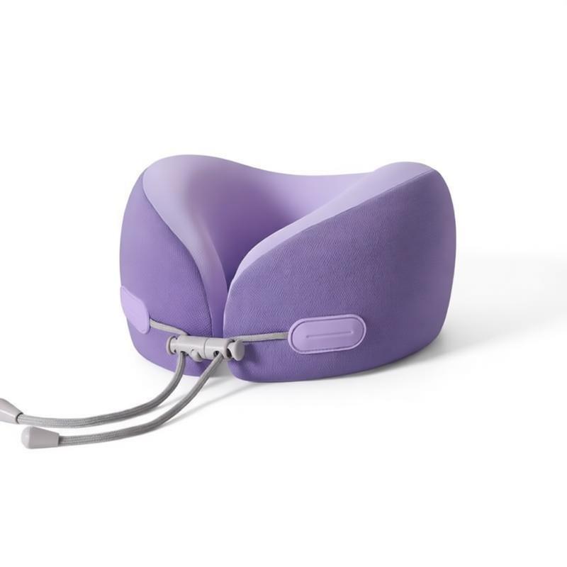 U-shaped pillow memory cotton slow rebound neck pillow portable storage travel aircraft pillow