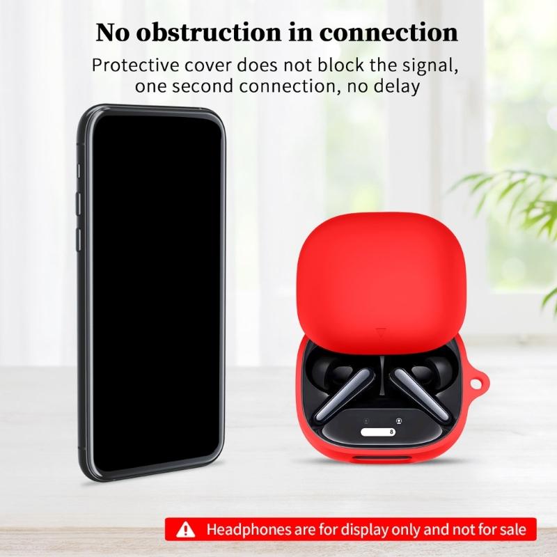 4 Shockproof Shell Headphone Sleeve Scratch Resistant Housing Antidust Washable Silicone Cover Protect Case