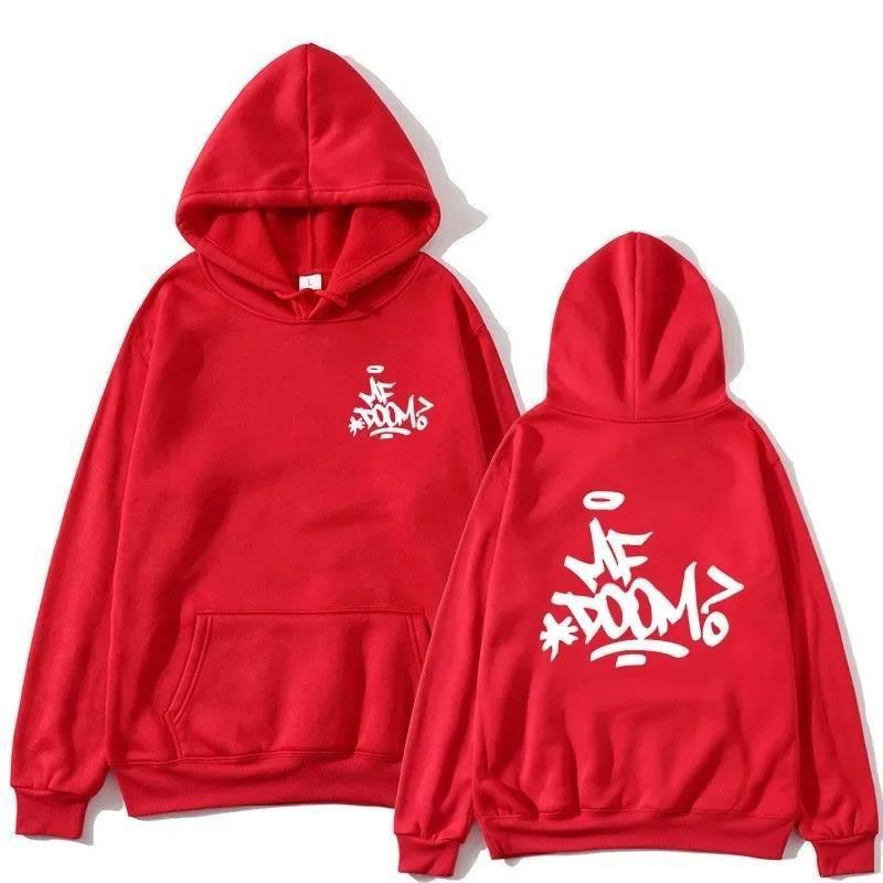 Rapper MF Doom Madvillain The Masked Man Hoodie New Harajuku Girls Fancy Music Gift Casual Loose Sweatshirt