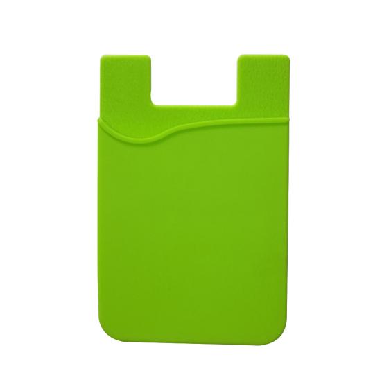 Smart Silicone Mobile Card Stick On Phone Wallet Cash Credit Card Holder Pouch