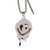 Halloween Gothic Skull Men's Necklace Pendant, Male and Female Personality Creative Couple Necklace