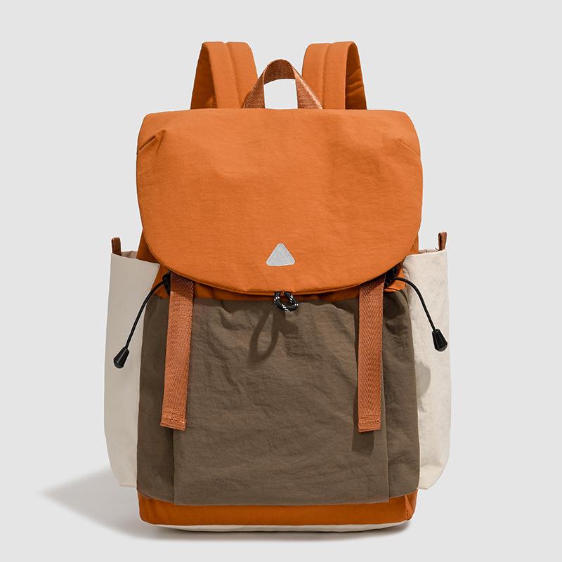 New travel and leisure simple backpack small backpack women's super light backpack women's light going out commuting bag