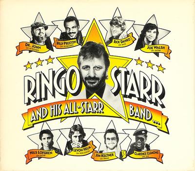 CD RINGO STARR & HIS ALL-STARR BAND - Ringo Starr And His All-Starr Band. RCD90190 Rykodisc 1990 Japan Rock Used