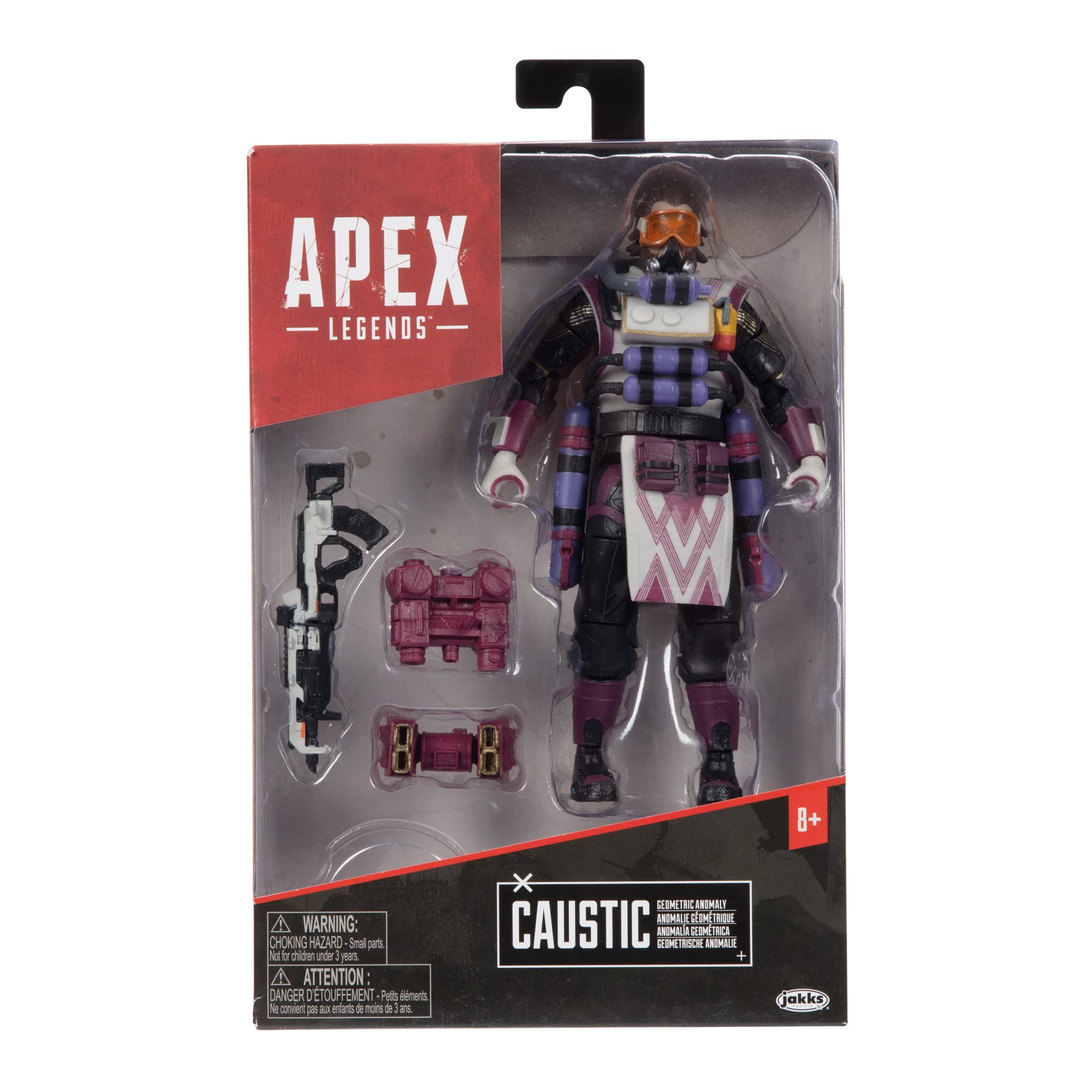

[Официально лицензированный продукт] Apex Legends 6-дюймовая фигурка Caustic (Геометрическая аномалия) Нарисованная подвижная фигура