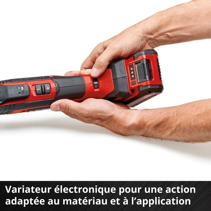 Einhell Professional Outil multifonction sans fil TP-MG 18 Li BL-Solo PXC (18V) Livré sans batterie ni chargeur