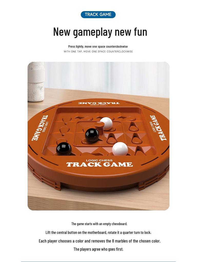 Orbital Logic Chess: Interactive Two-Player Educational Board Game for Kids