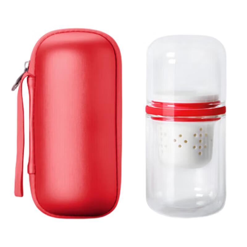 

Chinese Style Glass Tea Cup with Infuser