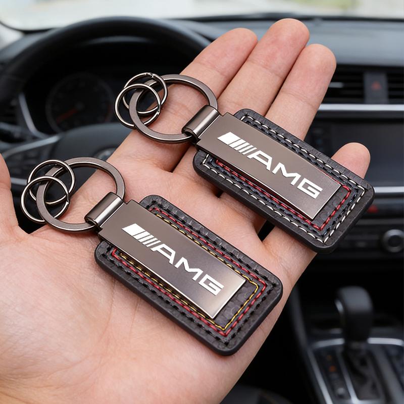 Metal Keychain Car Keyring AMG Badge Key Pendant For Mercedes Benz AMG W223 W213 W206 W464 W247 W167 W166 W222 W205 W204 W177 OR5