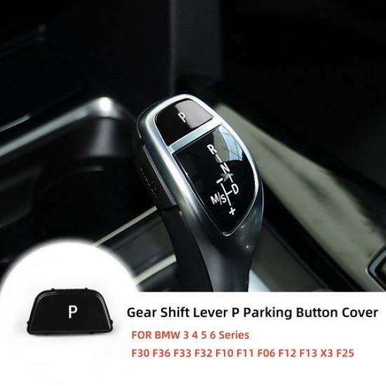 

Black Gear Shift Panel P Button Cap Decor Trim Cover For 3 5 Series F10 F11 F30