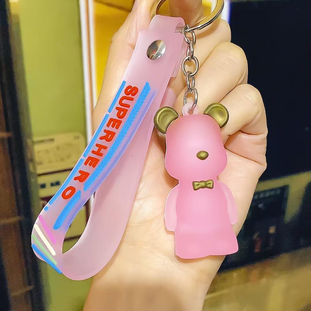 Creative Dream Resin Crystal Keychain Couple Gift Car Bag Small Pendant