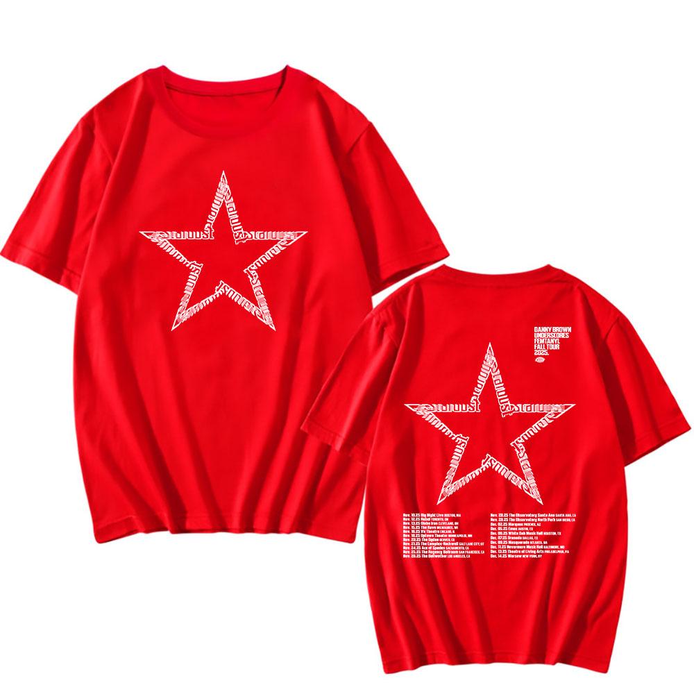 

Danny Brown Stardust Tour Tshirts Unisex Clothes Cotton Short Sleeve Tee Fashion T-shirt Graphic Tees XXL