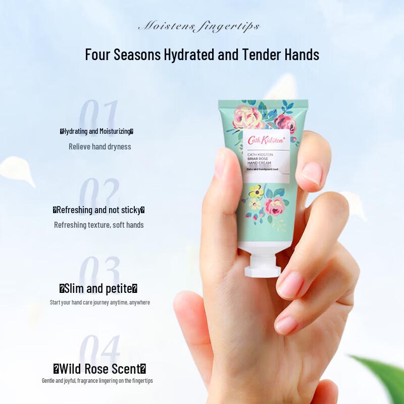 CATH KIDSTON Rose Hand and Lip Gift Set