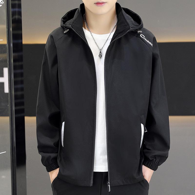 Осенне-зимняя мужская термокуртка с капюшоном — фото 3