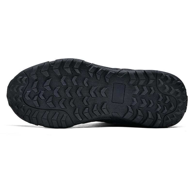 Plus Size Breathable Outdoor Military Boots - Wear-Resistant Hiking & Mountaineering Shoes