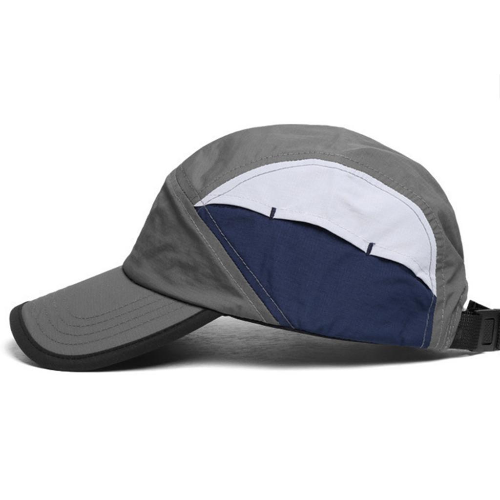 Unisex Quick Drying Baseball Cap, Outdoor Sports Hiking Cap, Thin Breathable Color Blocked Hat