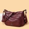 High Quality Soft Leather Luxury Purses and Handbags Women's Bag Designer Multi-pocket Crossbody Shoulder Bag for Women 2026 Sac