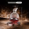 1.5l rotating tumbler decanter