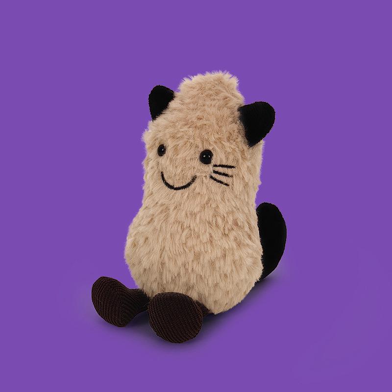 Peanut Penguin Plush Toy with Hat - Cute Animal Doll Gift
