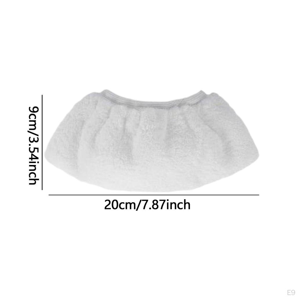 3 Pieces Floor Mop Covers, Washable Cloth Mat, Dry or Wet Pads, Heads Replacement Cleaning Pad