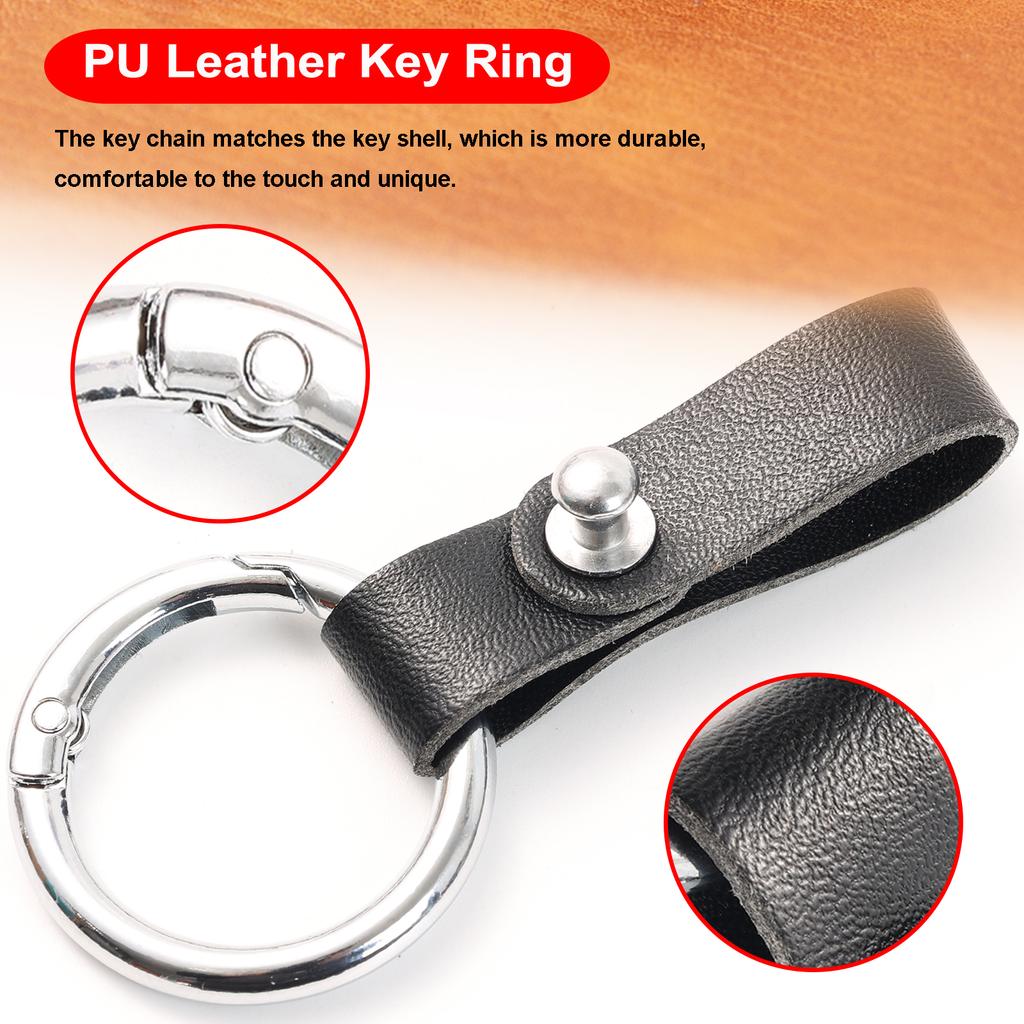 Remote Carbon Fiber Car Key Chain Ring Cover Case Holder 2 3 4 Button For Mercedes Benz C E S Class ML SL SLC GLA GLB GLC X253