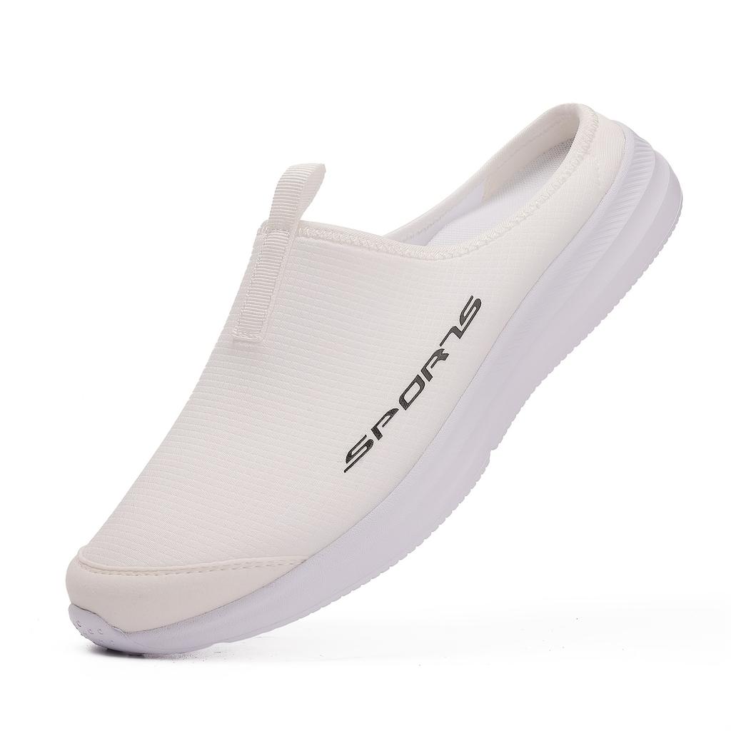 Summer Half Slippers for Men Trendy Men's Flat Bottom Casual Shoes Soft Sole Support Shoes Women's Sneakers De Hombre