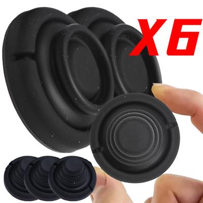 Car Door Shock Absorber Silicone Pads Car Door Protector Stickers Anti Collision Gasket Buffer 6/1PCS Universal Anti Shock Pad