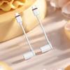 Barrel Plug To USB-C Adapter 2 Pieces Barrel Plug To USB-C Camera Adapter Portable Connector For Power Supply Electronic Device