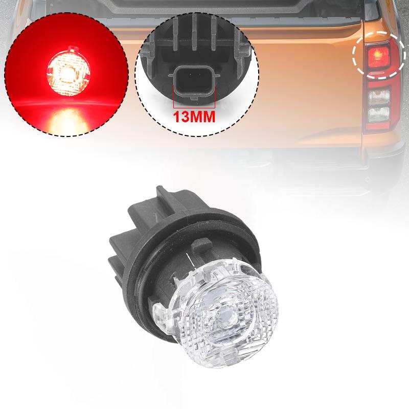 Pickup 2 PIN DRL Modules Tail Light Bulb Rear LED Brake Light for Mitsubishi L200 LC300 2019 - 2025 Car Red Taillight Retrofit 1pc LED Taillight