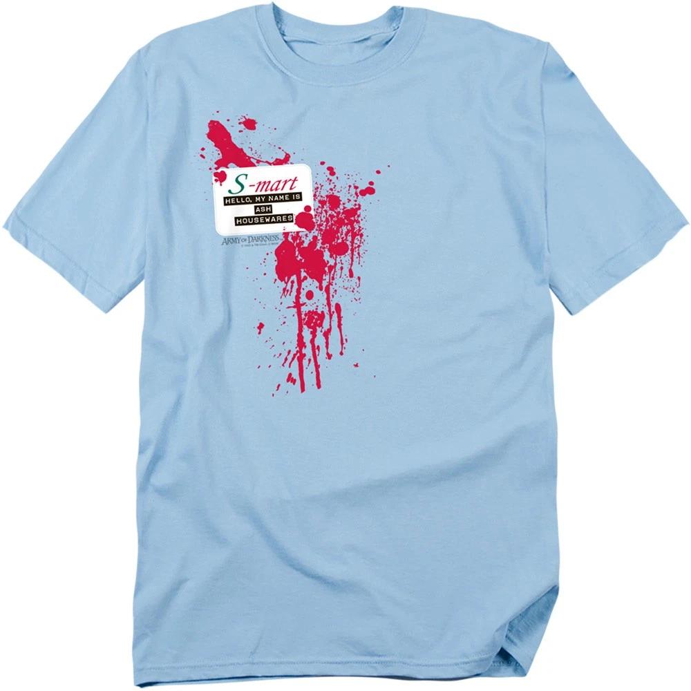 Army Of Darkness - S Mart Name Tag - Unisex Short Sleeve Children s T-shirt - Blue 100