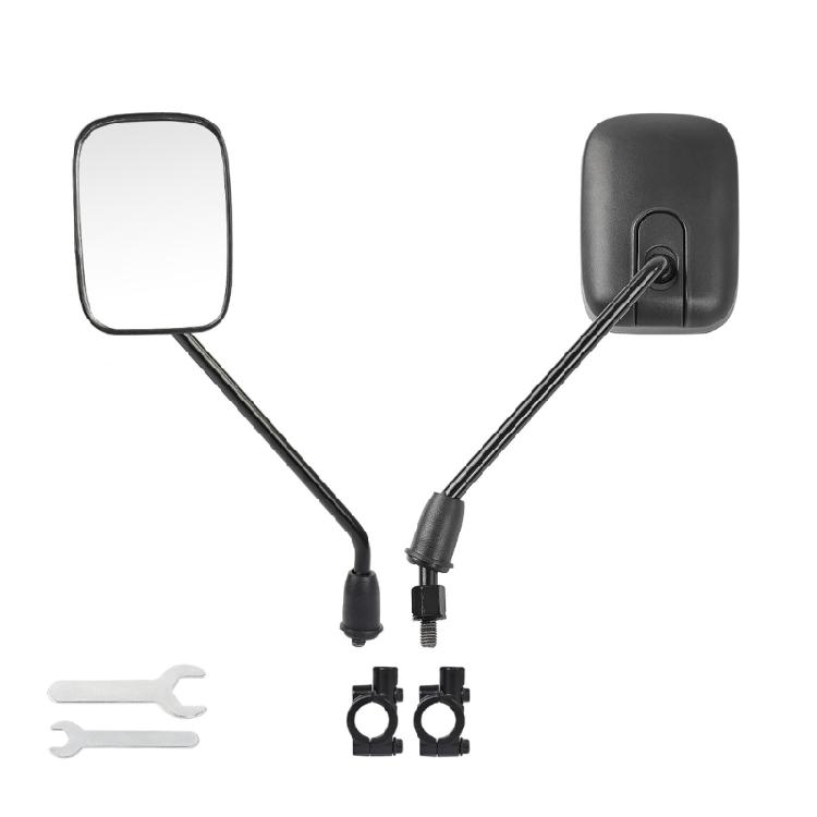 

High Visibility Motorcycle Side Mirror Easy Installation Vibration Reduction Urban Ridings Essential Handlebar Mirror