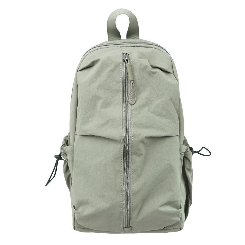 2-in-1 one-shoulder, double-shoulder backpack, chest bag, waterproof, wear-resistant, simple, solid color outdoor commuter bag, high value