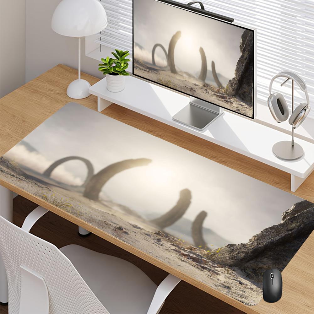 H-Halo G-Games Ring Mousepad Large Keyboard Desk Mat Gaming Mouse Pad LockEdge Non-slip Mat