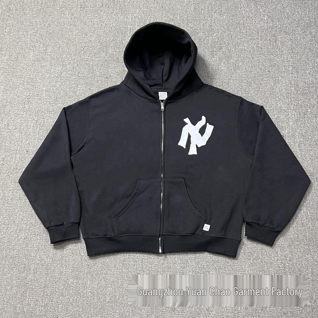 AKIMBO Unisex Thickened Hoodie Jacket with Plus Velvet for Autumn/Winter Trends