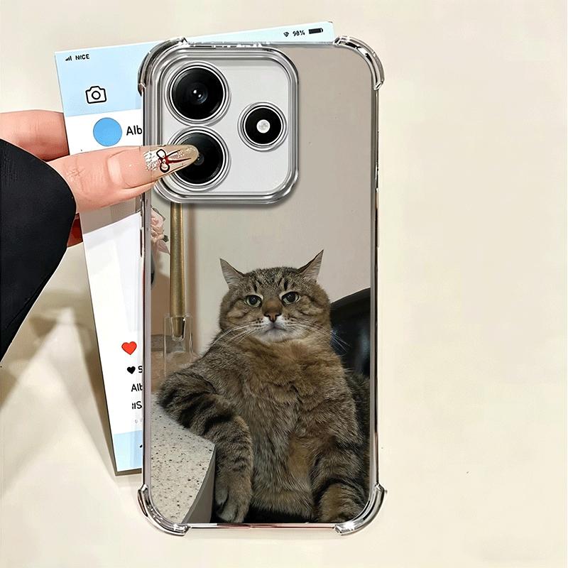 Pet Cat Funny Memes Soft Phone Case For Xiaomi Poco X7 X8 Pro Max X6 X5 X3 F8 Ultra F7 M8 M7 M5S Redmi 15C 15A 15 14C 13C 12C 13
