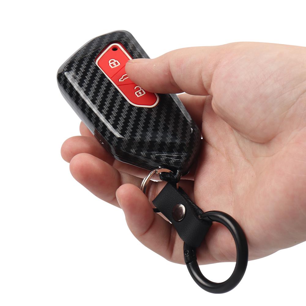 For VW Volkswagen Golf 8 Mk8 For Seat Leon MK 4 Tarraco Ateca For Skoda Octavia   3 Buttons Car Remote Key Cover