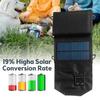 12W Portable Foldable Solar Panel Charger Dual USB 5 Volt Waterproof High Efficiency Foldable Solar