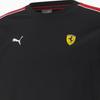 Puma Tricou cu mânecă scurtă X Ferrari Casual Colorblock Logo Bărbați Topuri Negru 597946-02