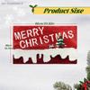 {Summer2}{MX} Christmas Reindeer Santa Claus Door Mat Merry Christmas Cartoon Carpet DIY Xmas Home Decoration Foot Mat